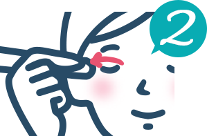 優しくクローラーを滑らせます